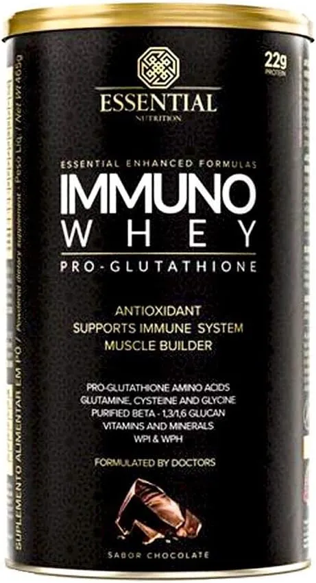 Immuno Whey Essential Sabor Cacao Lata 465g